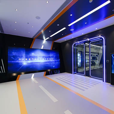 中興智能汽車(chē)展廳裝修