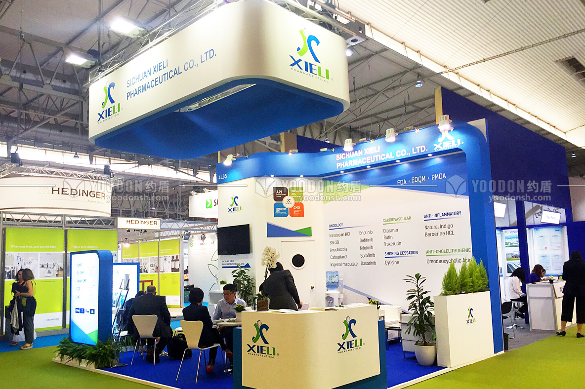 制藥展臺設(shè)計搭建